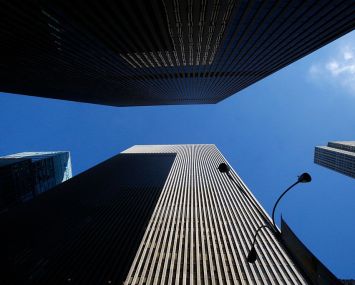New York City office buildings.