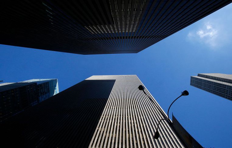 New York City office buildings.
