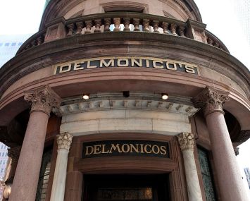 Delmonico's Restaurant in New York, New York on April 15, 2016.