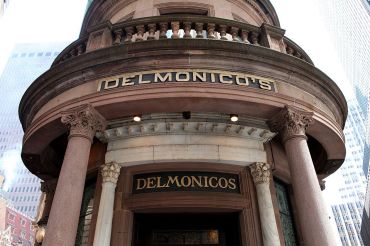 Delmonico's Restaurant in New York, New York on April 15, 2016.