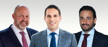 The new Dwight Mortgage Trust rescue capital platform is led by from left, Tim Groves, chief investment officer at Dwight, Adam Sasouness, Dwight's co-founder and Arash Gohari, CEO of 27 Capital. 