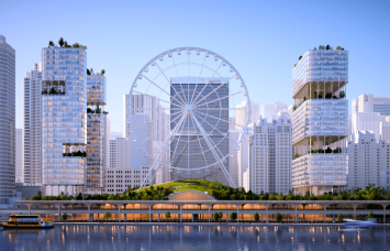 Rendering of the Soloviev Group's Freedom Plaza.
