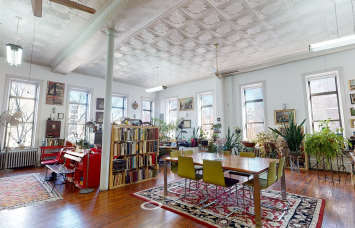 The property at 216 Grand Street is currently utilized as an art gallery within a 11,000-square-foot building. 