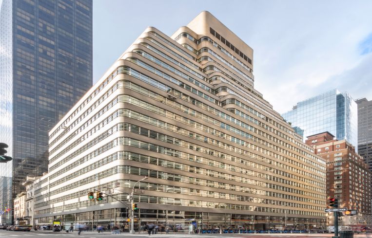 An office building in Manhattan.