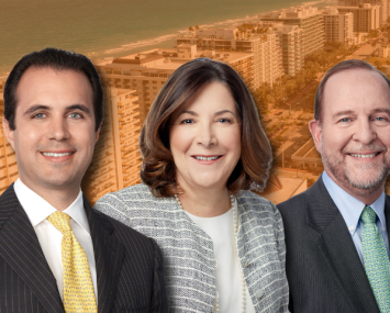 Bilzin Sumberg Partners Anthony de Yurre, Sara Barli Herald, and Carter McDowell advise Florida developers and investors in all facets of condo redevelopment – from site acquisition and entitlements, to financing and construction.