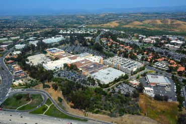 Aerial view of The Shops at Mission Viejo in Orange County, Calif., in May 2017. (Photo by Jeff Gritchen/Digital First Media/Orange County Register via Getty Images)