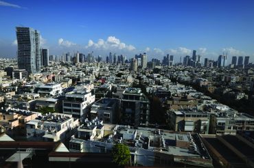 Tel Aviv in late 2022. 