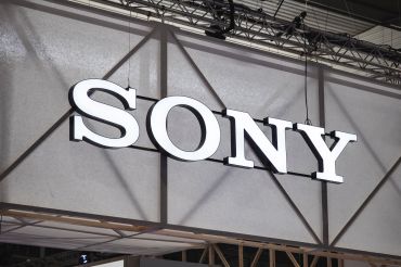 The Sony logo sits illuminated.