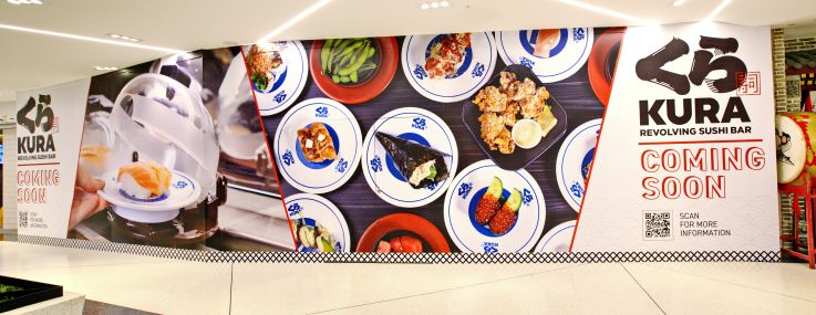 Kura Sushi will open at Tangram in 2023.