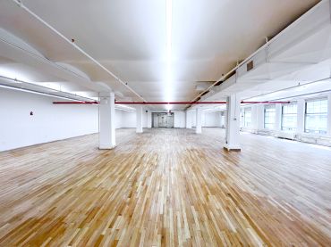 Interior of the space at 19 West 21st Street.
