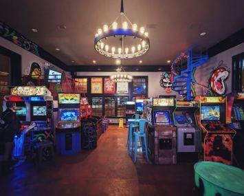 A look inside GameOn Bar & Arcade.