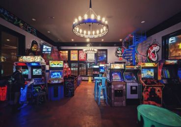 A look inside GameOn Bar & Arcade.
