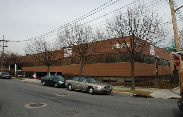 The two-story office building at 2275 Coleman Street.