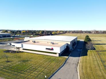 One of the industrial properties in the acquired portfolio at 52111 Sierra Drive in Chesterfield, Mich. 