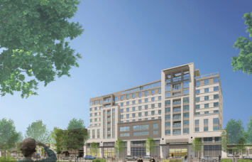 A rendering for The Braddock project in North Bergen, N.J. 
