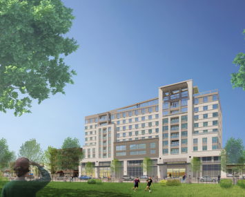 A rendering for The Braddock project in North Bergen, N.J. 