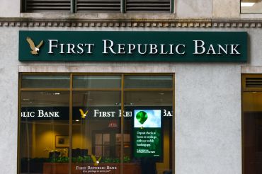 A First Republic Bank branch in Manhattan.