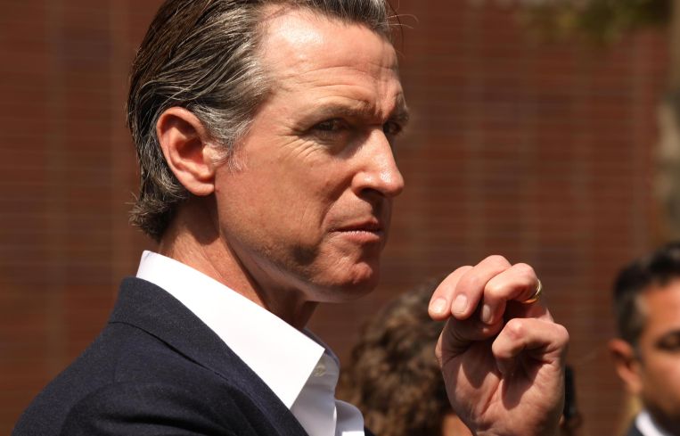 Gov. Gavin Newsom.