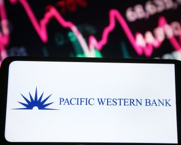 Pacific Western Bank logo.