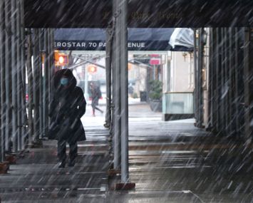 Manhattan Borough President Mark Levine hopes to streamline regulations around sidewalk sheds and facade inspections in hopes that sheds will come down faster.