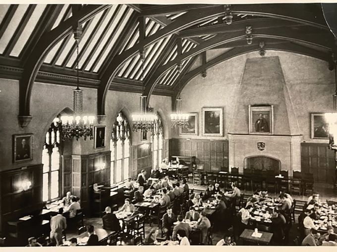 UTS' refectory was built in the early 20th century with timber ceilings and Gothic inspired windows. 