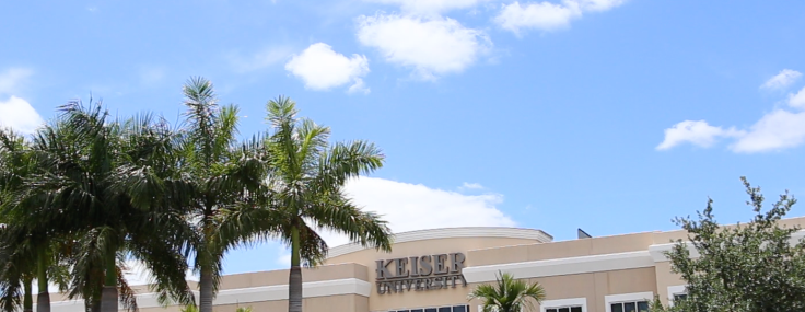 Keiser University's campus at 2085 Vista Parkway in West Palm Beach. 