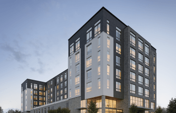 A rendering for the Kōz on Alderwood development in Lynwood Wash. 