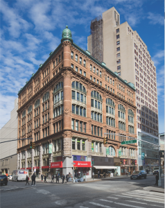 The eight-story building near Union Square at 841 Broadway.
