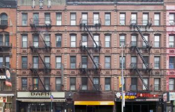 321, 323 and 325 West 42nd Street.