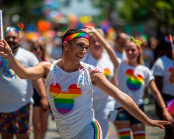 Disney at LA Pride Parade 2019.