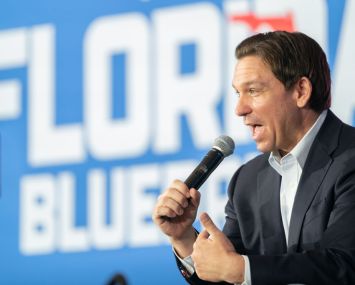 Florida governor Ron DeSantis.