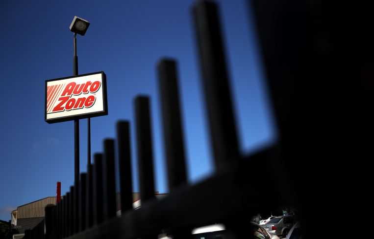 AutoZone auto parts.