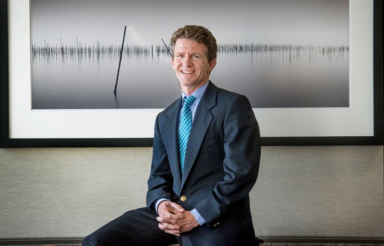 William "Willy" Walker of Walker and Dunlop, a commercial real estate finance company in Bethesda, MD on August 25, 2015.