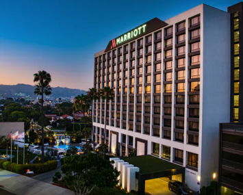 A  $982 million mortgage secured by 34 Ashford Hospitality Trust hotels, which includes the Marriott Beverly Hills (pictured) transferred to special servicing due to maturity default ahead of the loan’s June maturity date.