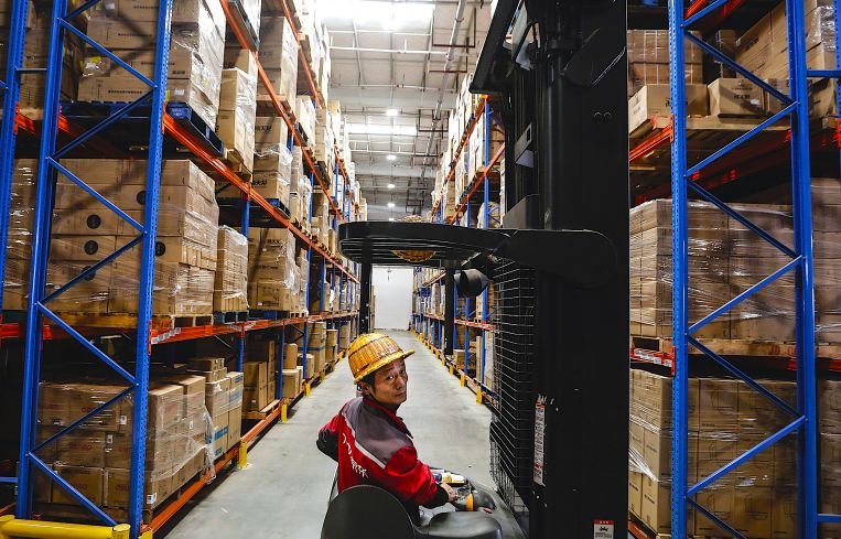 Warehouse storage.