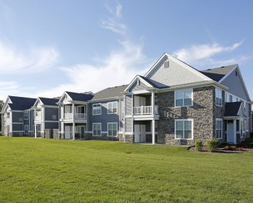 Prairie Point Apartments and The Reserve at Prairie Point, a 440-unit luxury apartment complex in Merrillville, Ind.