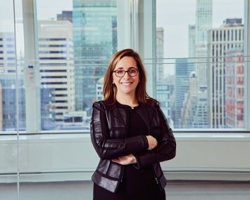 Brett Rosenberg in her office at 330 Madison Ave. on March 16, 2023.