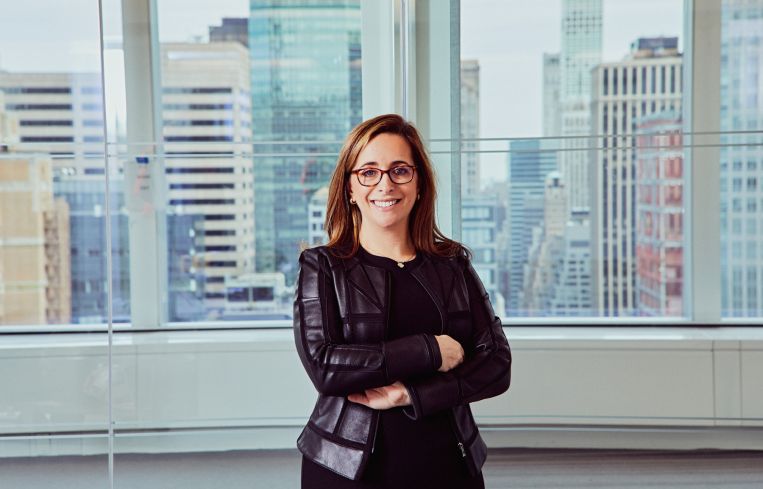 Brett Rosenberg in her office at 330 Madison Ave. on March 16, 2023.