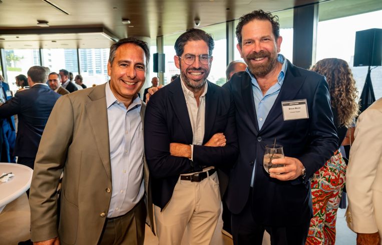 James Freiman, David Martin (Terra Group ) and Bruce A. Menin (Cresent Heights)