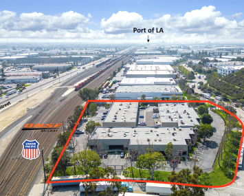 The property is next to the Alameda Rail Corridor for its proximity to the ports of Los Angeles and Long Beach, and that it’s within two miles of Interstates 710 and 405 and State Route 91.