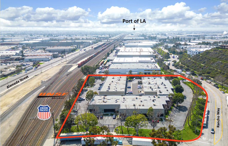 The property is next to the Alameda Rail Corridor for its proximity to the ports of Los Angeles and Long Beach, and that it’s within two miles of Interstates 710 and 405 and State Route 91.