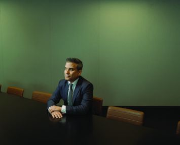 Jason Hernandez of Nuveen at Nuveen headquarters, 730 3rd Ave., NY, NY, on April 17, 2023. PHOTO: Sasha Maslov/for Commercial Observer