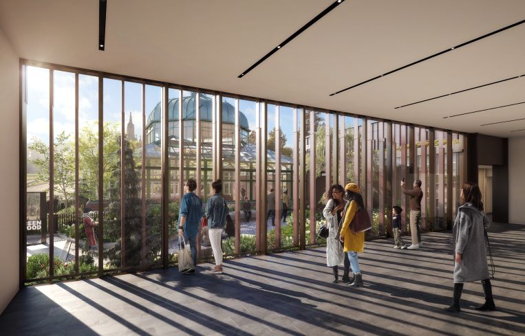 The project also promises to have high-efficiency, bird-safe glass and energy efficient heating and cooling systems, along with green roofs for rainwater absorption.