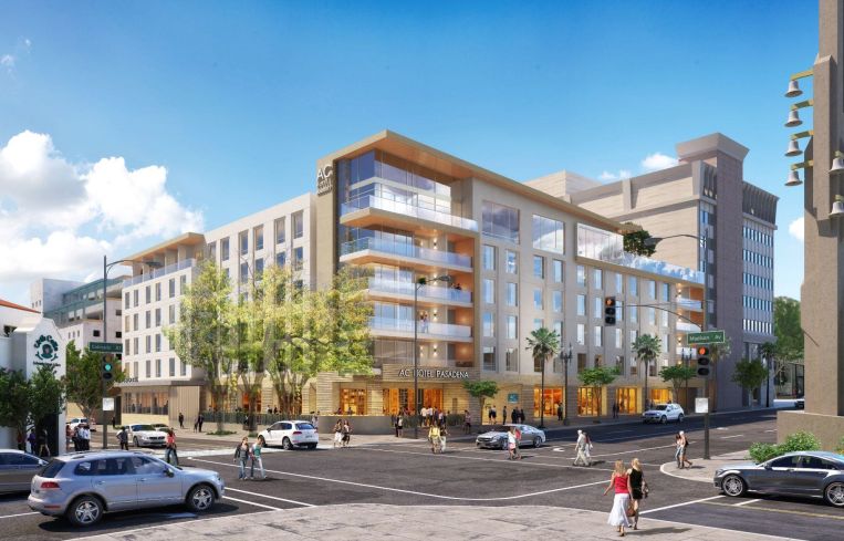 The development is scheduled to be complete by 2025, and will operate as an AC Hotel by Marriott.