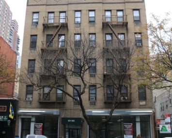The five-story residential building at 603 10th Avenue.