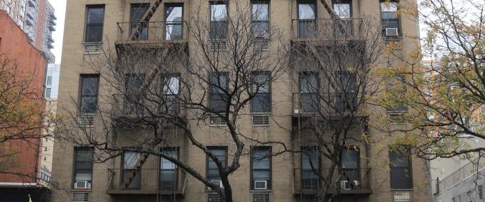 The five-story residential building at 603 10th Avenue.