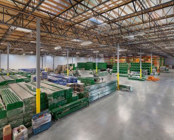 The warehouse at 23900 Brodiaea Avenue.