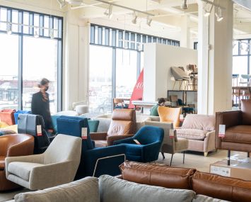 West Elm's outlet at Industry City.