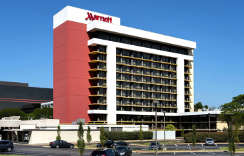 The largest distressed workout featuring a lodging property in April was the discounted payoff of the 241-room Marriott Saddle Brook in northern New Jersey. 