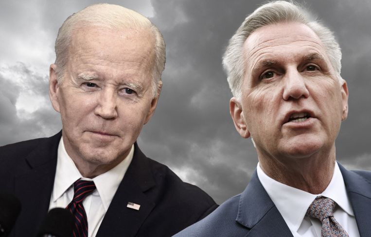 Ominous default clouds loom over President Joe Biden and Speaker Kevin McCarthy.